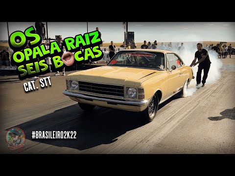 Os "Opala raiz"! Seis boca, aspirado e carburado na categoria STT do Campeonato Brasileiro 2022
