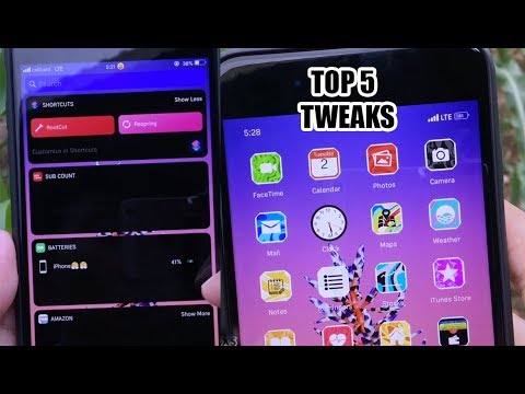 *NEW* Top 5 FREE Amazing Cydia Tweaks On iOS 12-12.1.2 (Unc0ver Tweaks)