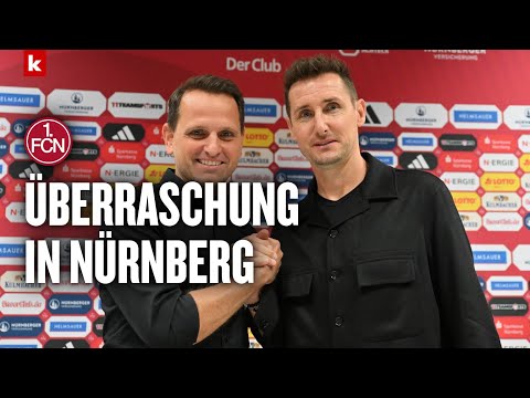 Video Thumbnail: Lacher bei Klose-Vorstellung in Nürnberg: "Ich mag Abenteuer"