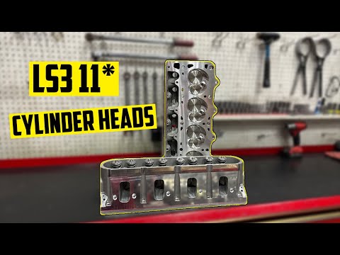 LS3 11 Degree CNC Ported Cylinder Head Assembly