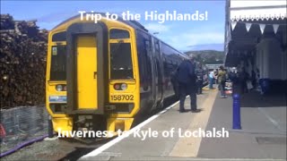 preview picture of video 'Trip to the Highlands! - Inverness to Kyle Of Lochalsh'