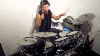 How electronic drums sound without an amplifier