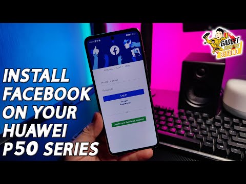 How to Install Facebook on your Huawei P50 Series Devices and Any Huawei Device without GMS!