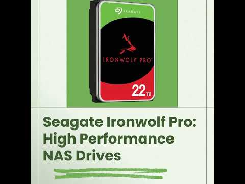 ST22000NT001 Seagate Ironwolf Pro 22TB 7200RPM SATA 6G 3.5-inch Hard Drive