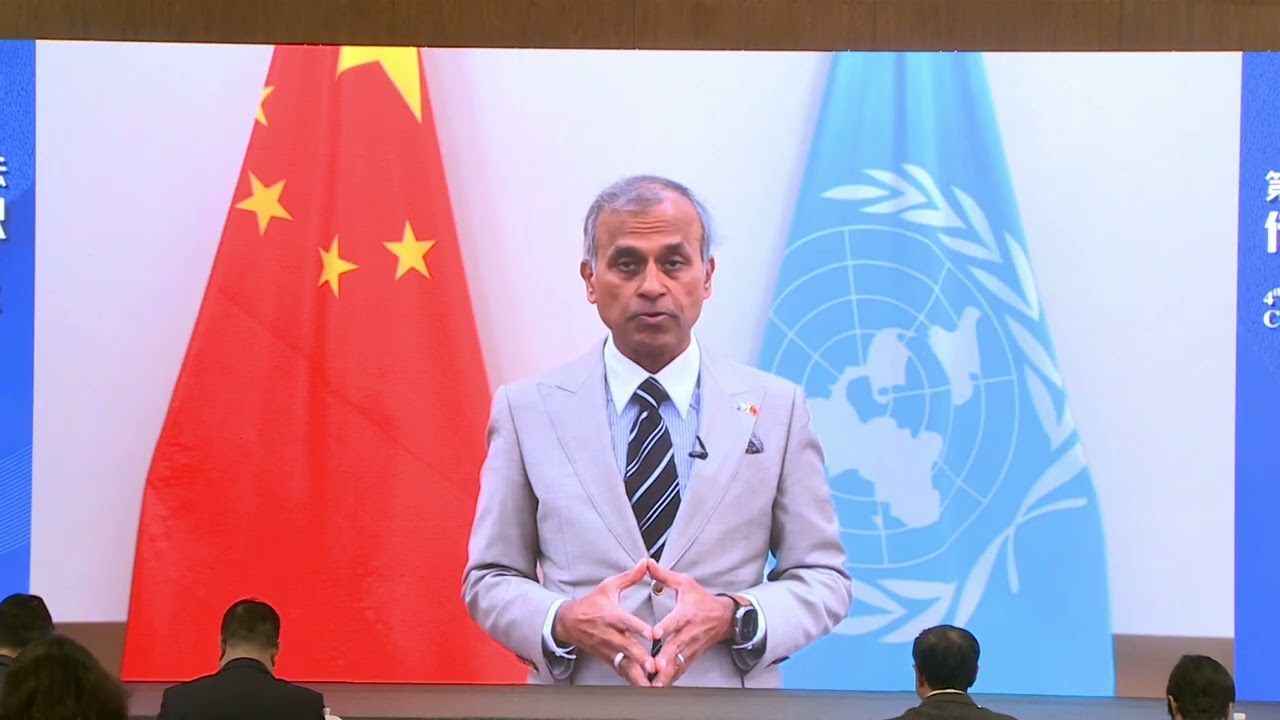 UN Resident Coordinator Siddharth Chatterjee for 4th Forum for Global Development and Health Comm