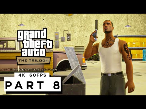 GTA SAN ANDREAS DEFINITIVE EDITION Walkthrough Gameplay Part 8 - (4K 60FPS) - No Commentary