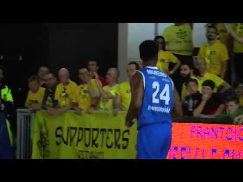 Recanati vs Roseto Sharks 82-90 (SerieA2 -- 17 apr 2016):gli highlights