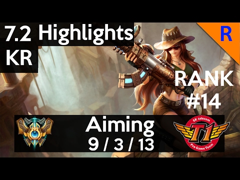 7.2 Highlights - SKT T1 Aiming (Caitlyn) 9-3-13