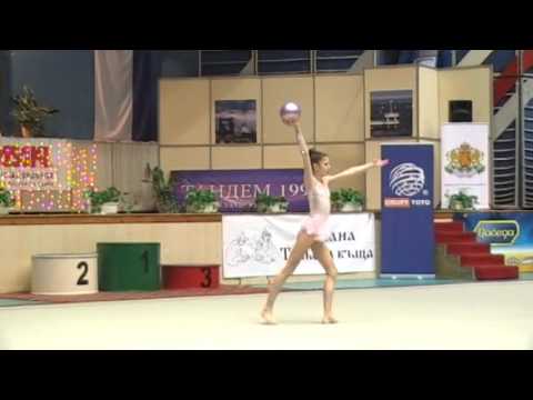TIHOMIRA BONEVA (Ball)-2017 RG NT(BG)"Julieta Shishmanova"(Juniors-Finals-All Around)
