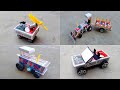 4 Amazing Ideas DIY Toys Amazing Diy Toys Ideas Compilation Tractor Trolley Car Helicopter