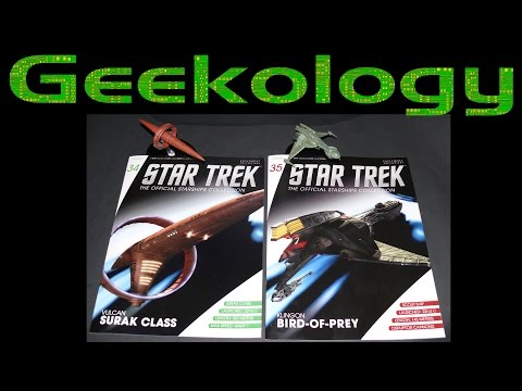 Geekology s2e44: Star Trek: The Official Starships Collection 34 & 35