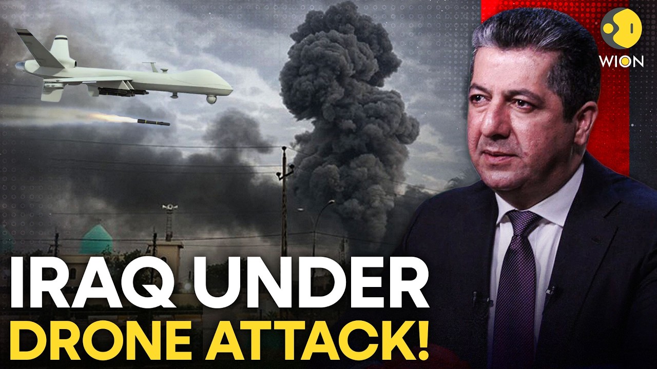 Iran War LIVE: Iran's EXPLOSIVE Drone Attacks Target Iraqi Kurdish PM Barzani’s Office | WION Live
