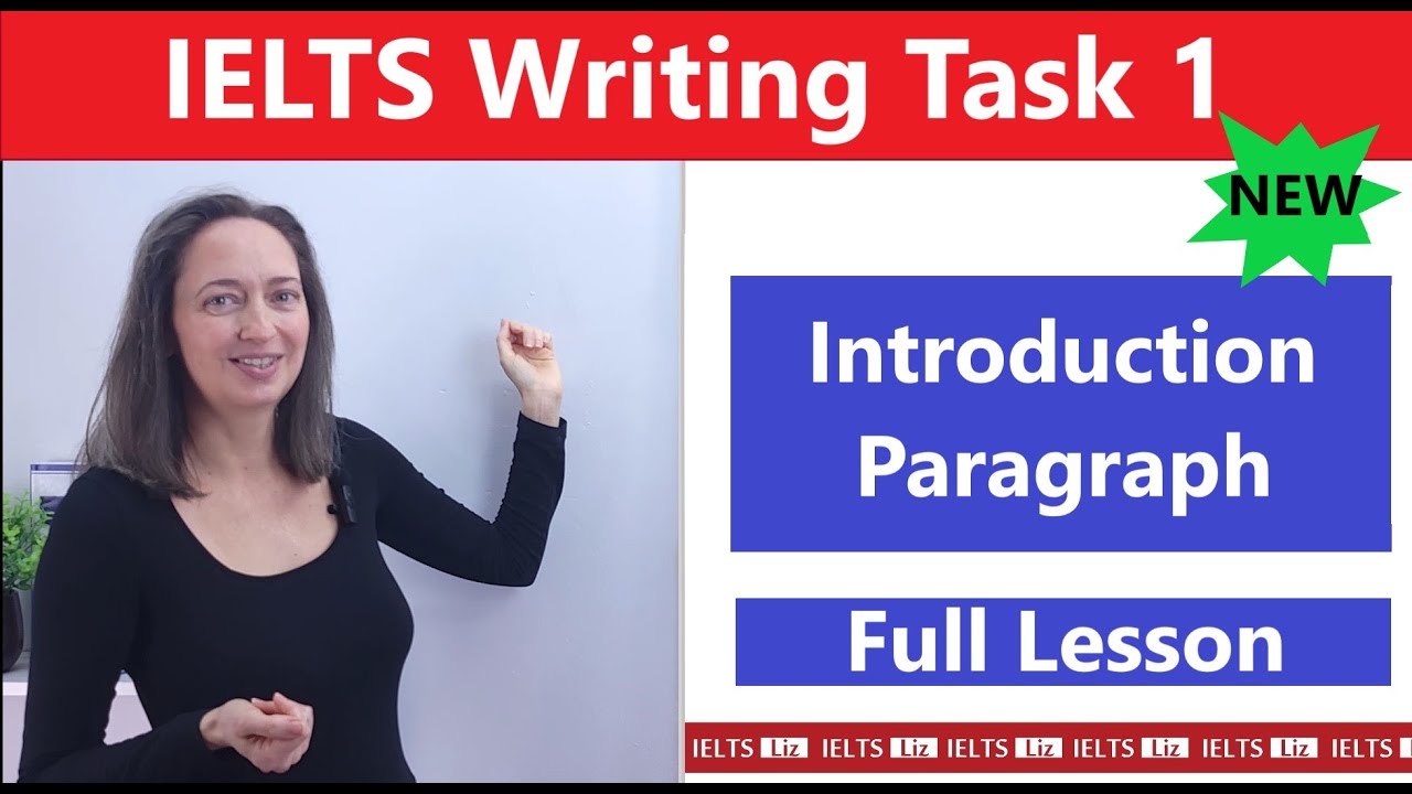 IELTS Writing Task 1 Introduction Paragraph - High Band Score Lesson