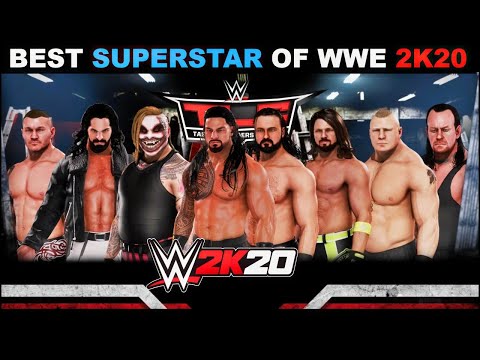 WWE 2K20 LIVE Gameplay - BEST Superstar IN WWE 2K20 - COM VS COM Matches || Part 1