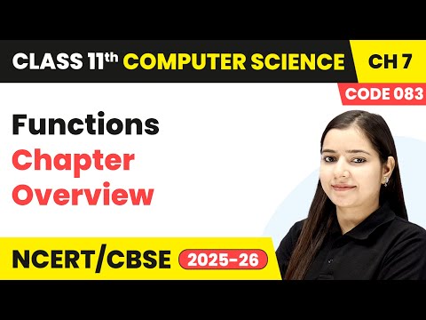 Class 11 Computer Science Book Overview Course Code 083 NCERT CBSE 2025 26