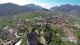 preview picture of video 'Castello di Arco ripreso da un drone'