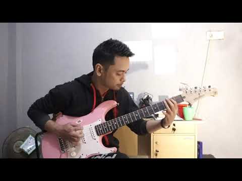 Guitar lesson (Em Etude arpeggio from alan lasseri)