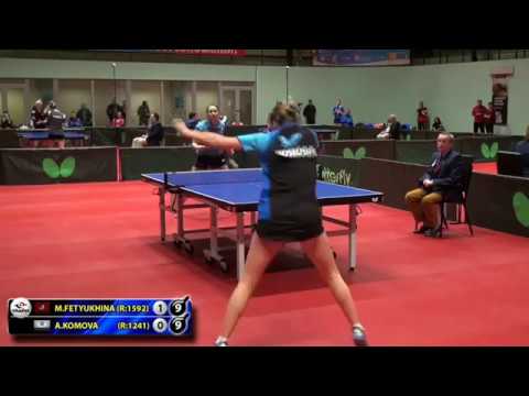 FETYUKHINA - KOMOVA 3 #RUSSIAN #Team #Championships #tabletennis #настольныйтеннис