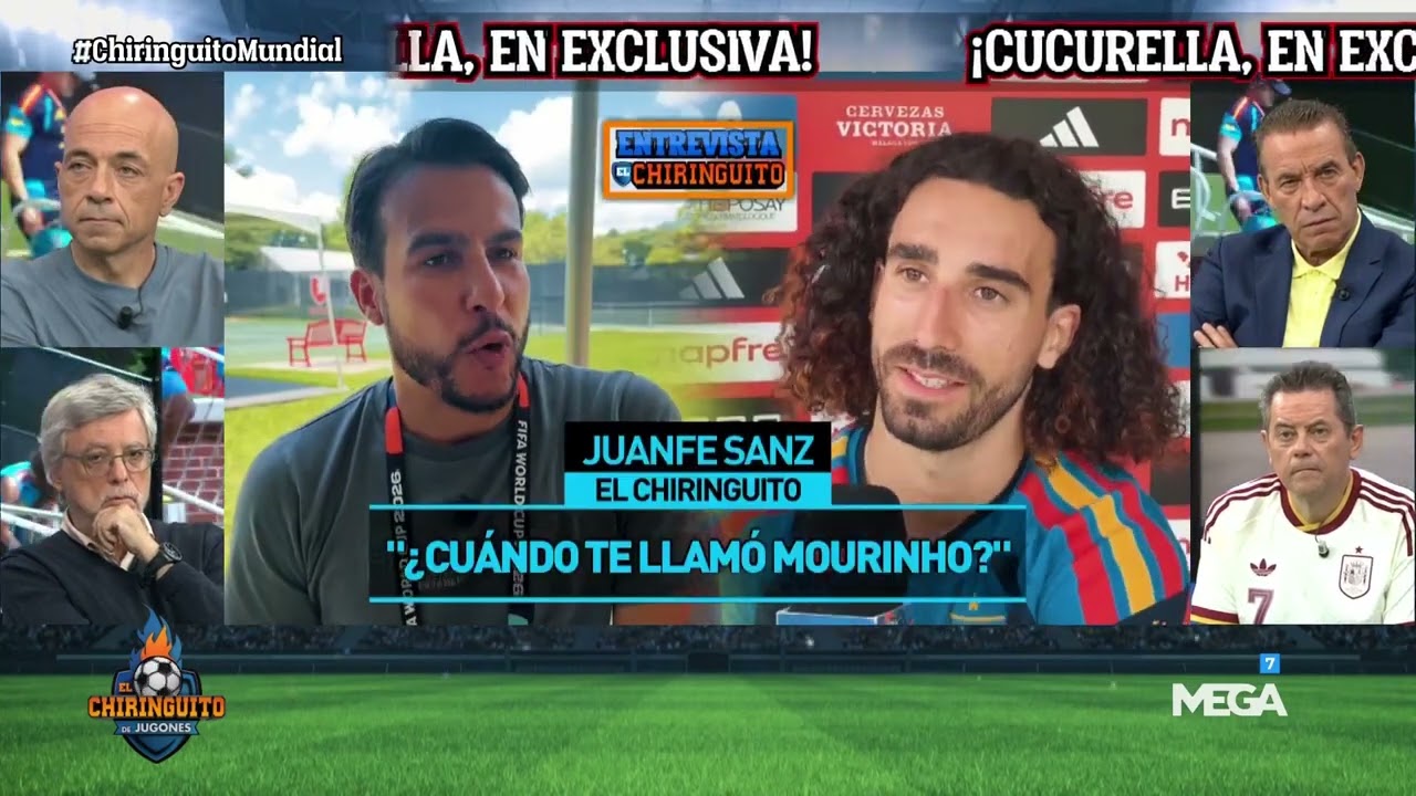 🚨 CUCURELLA HABLA EN EXCLUSIVA DE MOURINHO, MBAPPÉ y VINICIUS