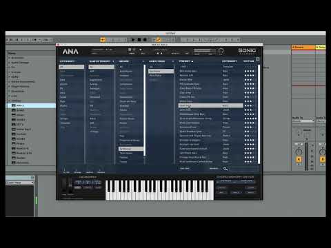 Synthwave pack for ANA 2 showcase