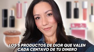 Los 5 PRODUCTOS de DIOR 🤩 que VALEN CADA CENTAVO de tu DINERO 💰✨