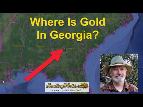 Where is Gold Found In Georgia? (Gold Prospecting)