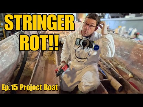 HOW-TO CHECK FOR BOAT STRINGER ROT! (and Foam Removal Tips)