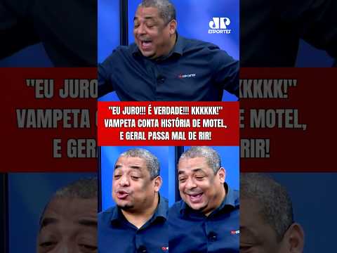 HAHAHAHAHA! VAMPETA CONTA HISTÓRIA INACREDITÁVEL DE MOTEL E FAZ GERAL CHORAR DE RIR AO VIVO!