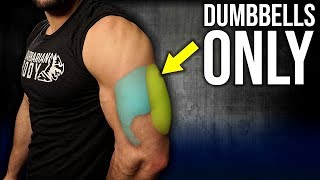 5min Home TRICEPS Workout (DUMBBELLS ONLY FOR BIGGER TRICEPS!!)