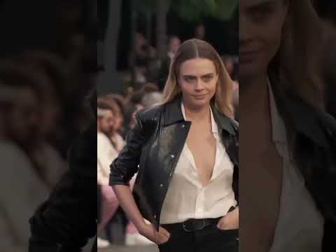 Cara Delevingne in AMI PARIS Spring/Summer 2023 FashionShow