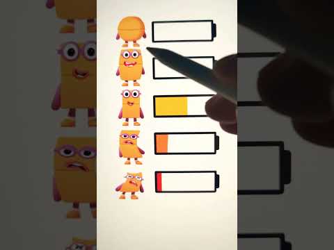 What mind Numberblocks is your battery now? #shorts