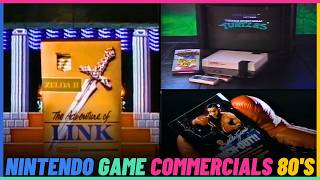 Nintendo Game Commercials From The 80's