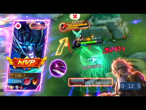 FASTHAND NATALIA ONE SHOT ONE KILL 🔥 | TOP GLOBAL NATALIA BEST BUILD & NEW TALENT 2022 | MLBB