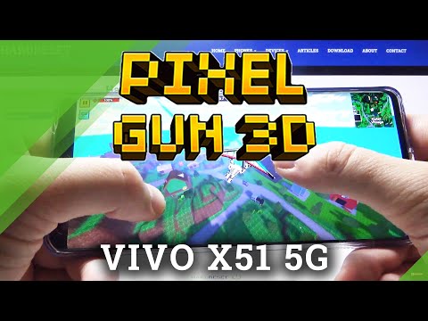 Pixel Gun 3D on VIVO X51 5G – Game test