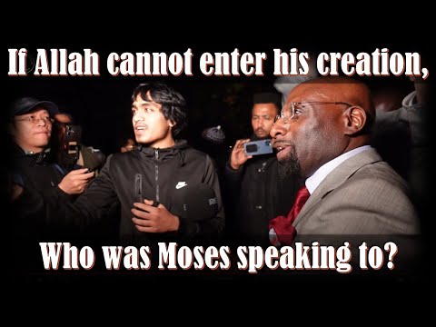 If Allah cannot enter his creation, who was Moses speaking to? Orlando vs Muslim