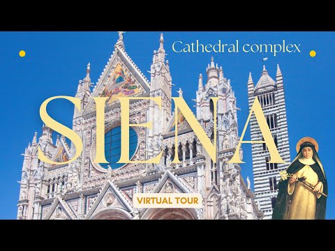 [Virtual Tour] Siena Cathedral 🇮🇹 | Exploring the heart of Tuscany, St. Catherine’s Homeland