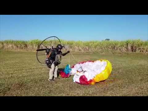 Pouso voo 237 com Vento  Forte - Ninho dos Condores - 30/07/22