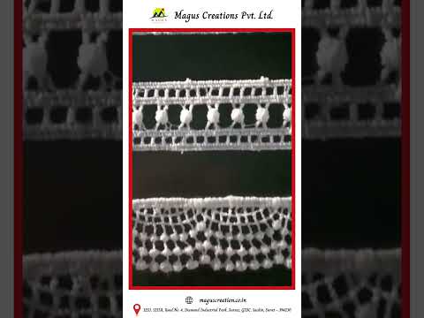 Elegant White Guipure Lace (GPO Lace)
