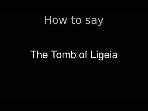 How to Pronounce correctly The Tomb of Ligeia (Movie)