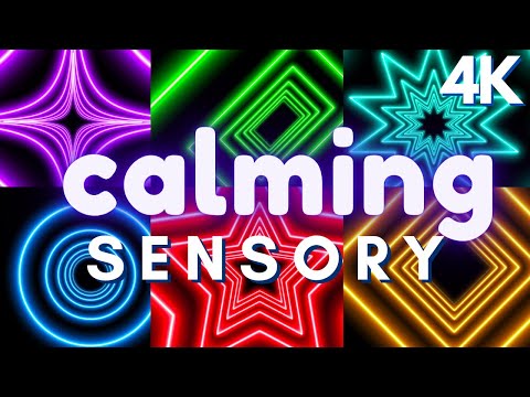 Autism Sensory Music: Meltdown Remedy Relaxing Soothing Visuals Shapes