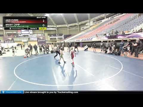 63 Lbs 3rd Place Match - Jace Evers, Summit Wrestling Academy Vs Brody Camp, Team Donahoe Wrestlin