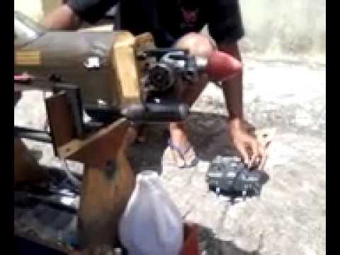 Testando motor CB 46 do aero P-40