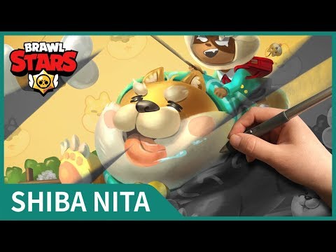 Shiba Nita | Speed Painting | Brawl Stars
