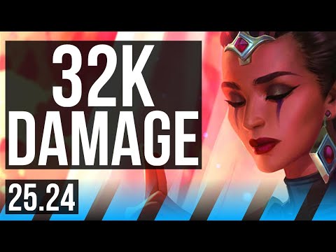 KARMA vs ORIANNA (MID) | 32K damage, Good KDA: 9/1/11 | KR Master | 25.24
