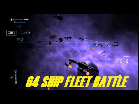 Star Trek Legacy: Ultimate Universe 2.2 - 64 SHIP TOS FLEET BATTLE - NO LAG!
