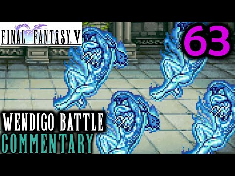 Final Fantasy V Walkthrough Part 63 - Wendigo Boss Battle & Island Shrine Tablet