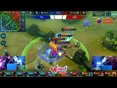 FOL vs SBid - MAXcited 2017 - Samarinda (Mobile Legends - Day 1)