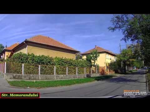 Driving in Timişoara: Str. Izlaz - Bd. Eroilor de la Tisa. (Timelapse 2x)