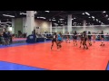 Melanie Ibarra #8 Setter highlights Forza1 West 16's