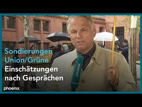 Einschätzungen zu Sondierungsgesprächen der Union mit B'90/Die Grünen am 05.10.21